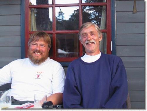 Palle och Leif i fin form