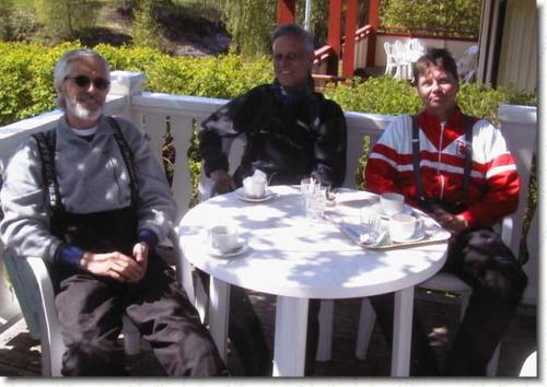 Efter lunchen  i Töcksfors