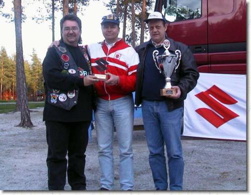 Peter Nordkvist med pristagare